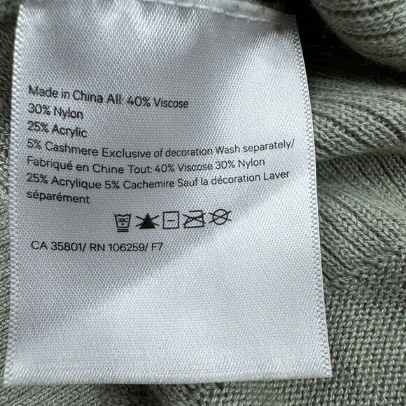Lululemon Cashlu Knit Pullover Sweater Fern Green 2/4 - Picture 6 of 9
